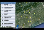 Mappa Eccellenza girone B Mappa Eccellenza girone B